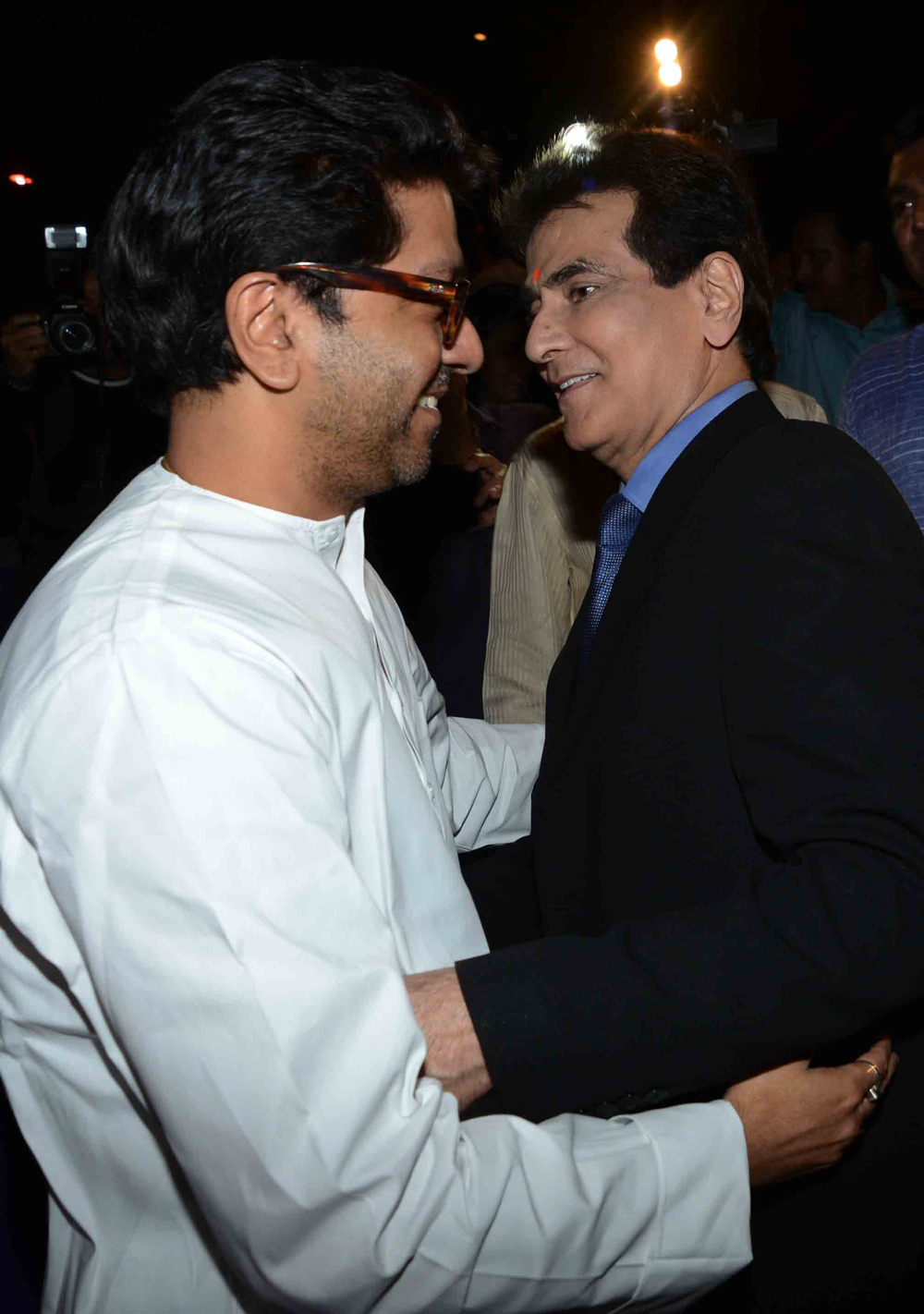 MNS CHIEF RAJ THAKARE & CINE STAR JITENDRA AT PVR LOWER PAREL.