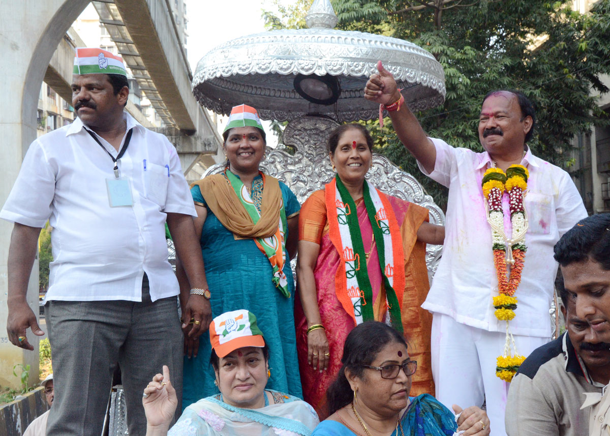Wadala Assembly Congress Candidate Kalidas Kolambkar Wins.