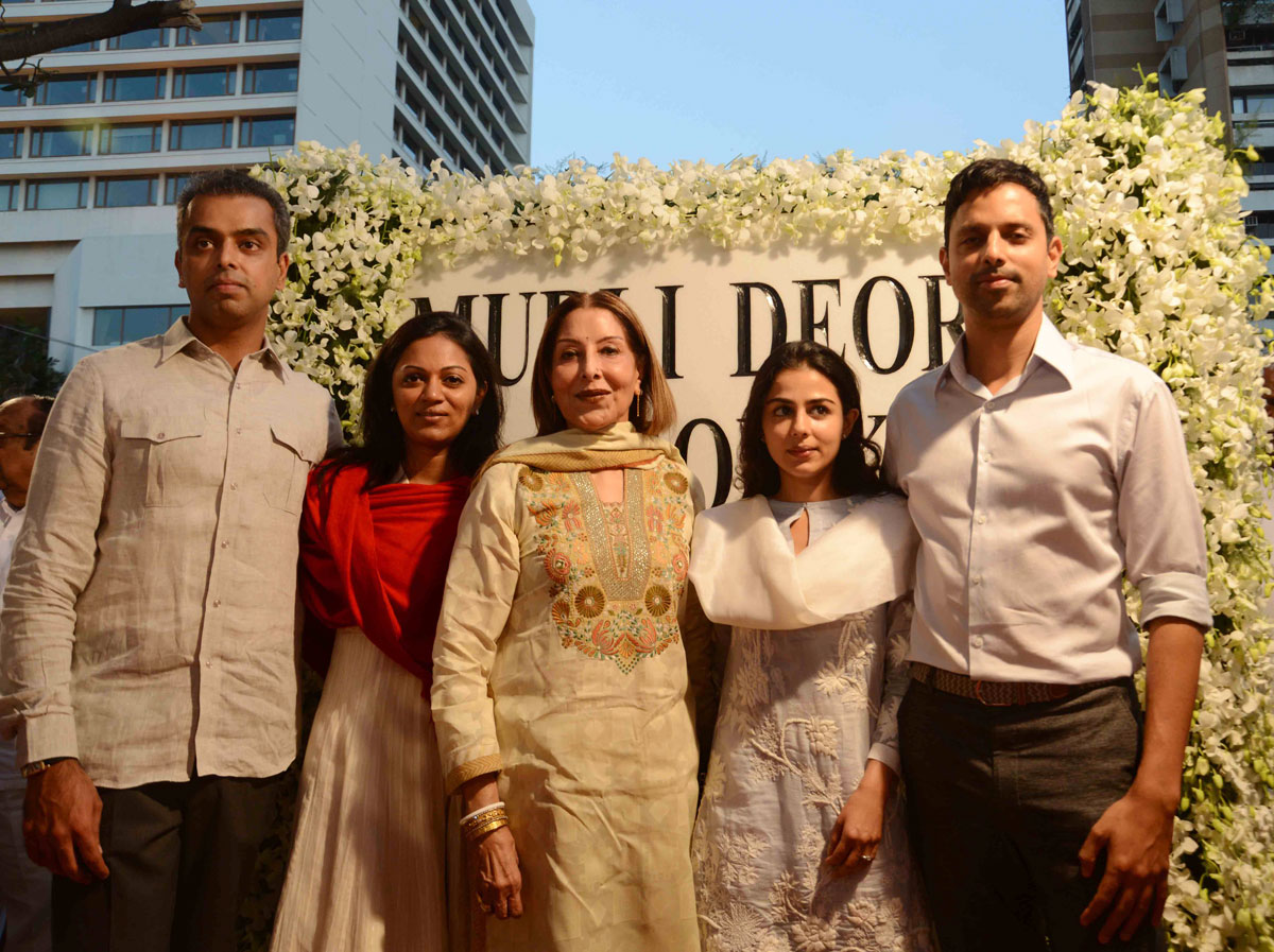 Ex.Union Minister & Congress Leader Late.Murli Deora Chowk Inauguration Near Hotel Trident.
