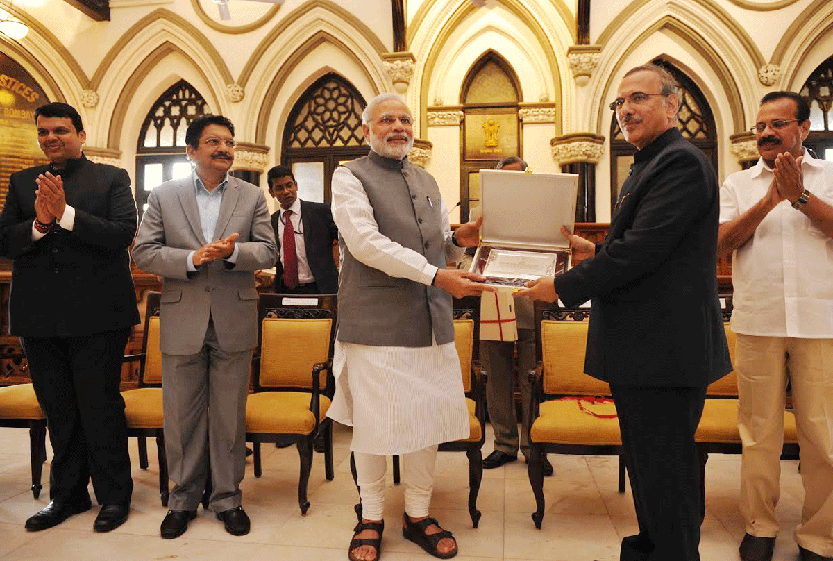 PM Narendra Modi Inaugurates Judicial Museum of the Bombay High Court.