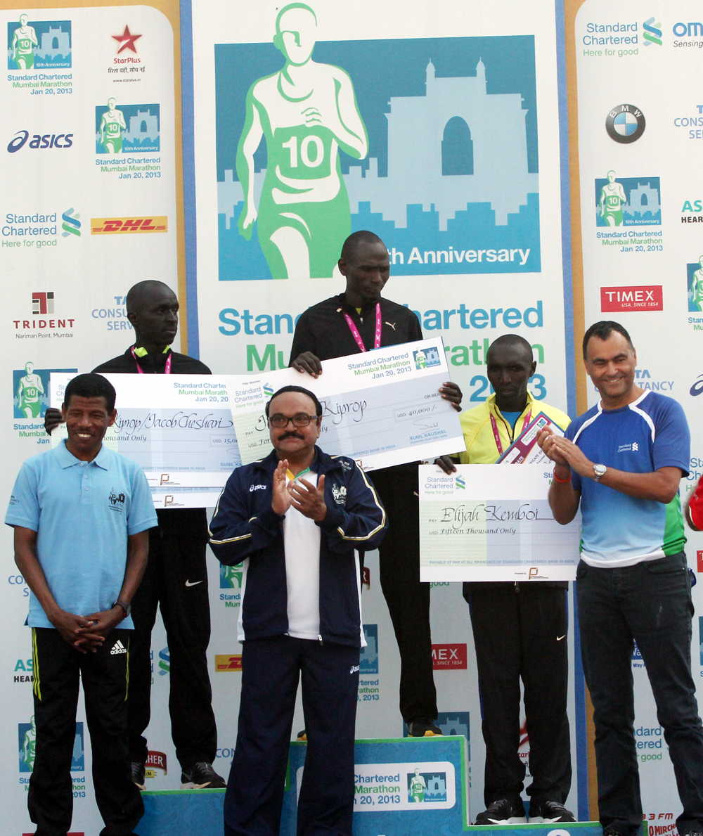 MUMBAI MARATHON -2013.