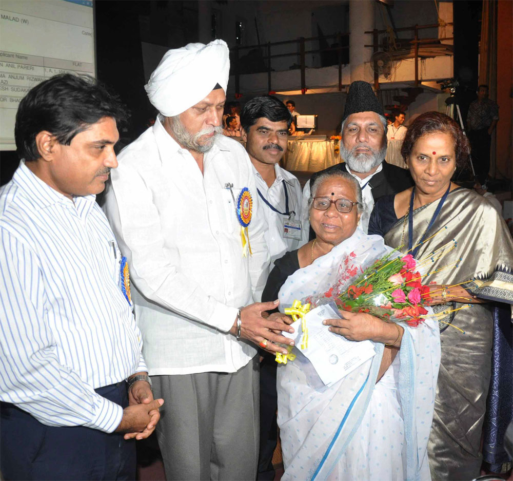 The online Draw for Maharashtra Housing Area Development Authority (MHADA) lottery.