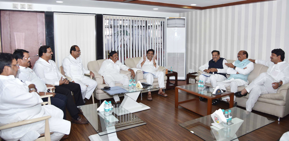 Congress-NCP Leaders Meeting in Mumbai.