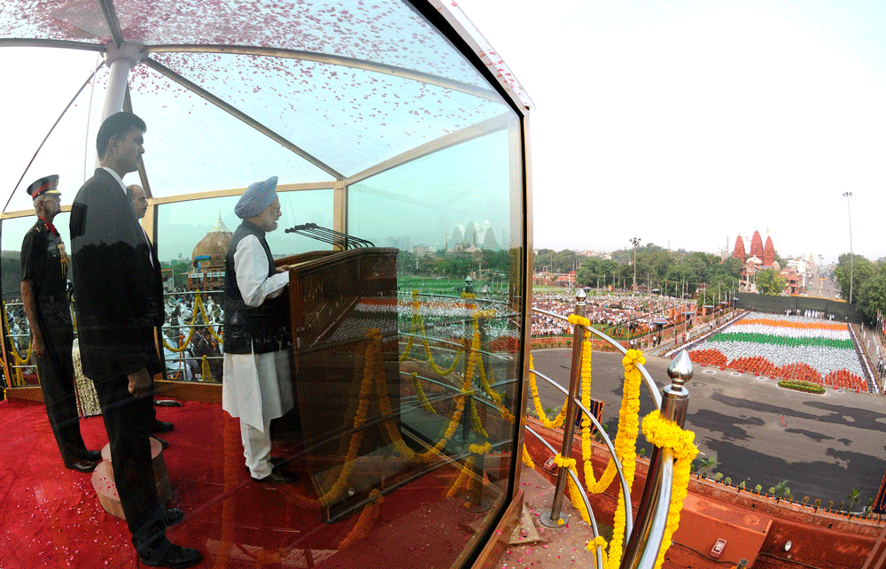 The Prime Minister, Dr.Manmohan Singh.