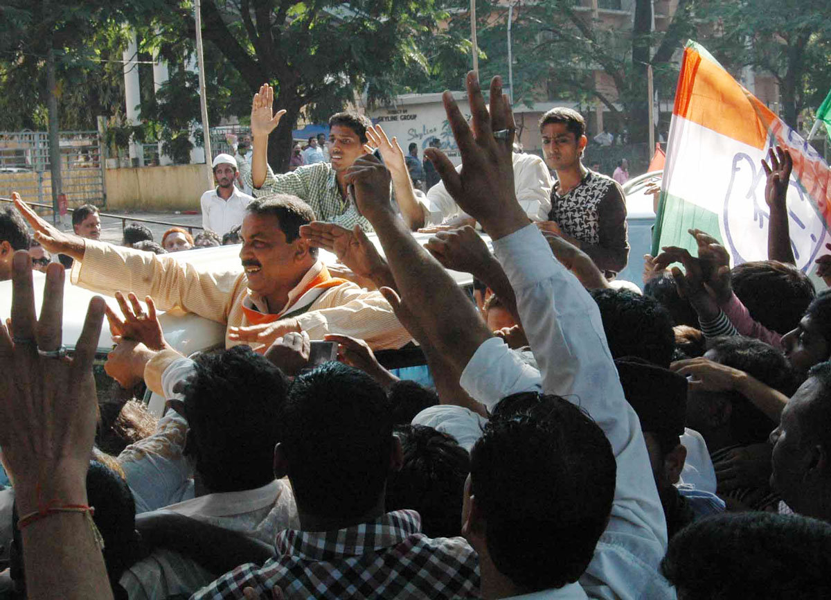 168-Chandivali Assembly Congress Candidate Mohd.Arif Nasim Khan Wins.