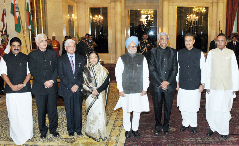 SWEARING CEREMONY AT RASHTRAPATI BHUVAN NEW DELHI.