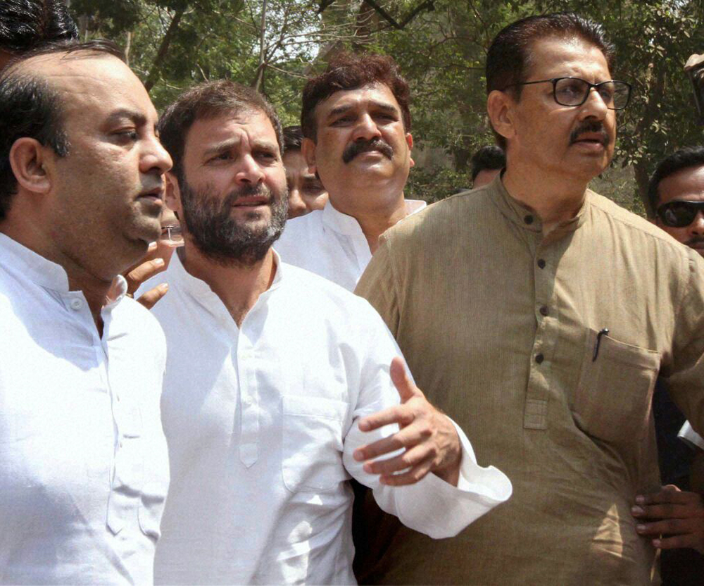 The Vice President of Indian National Congress MP.Rahul Gandhi Appears at Bhiwandi Court in Defamation Case.