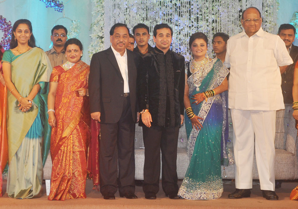 RECEPTION CEREMONY OF NITESH & RUTUJA RANE IN MUMBAI.
