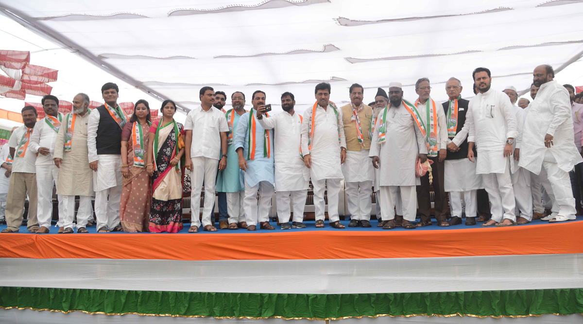 MPCC Sangharsh Yatra at Uadgir.