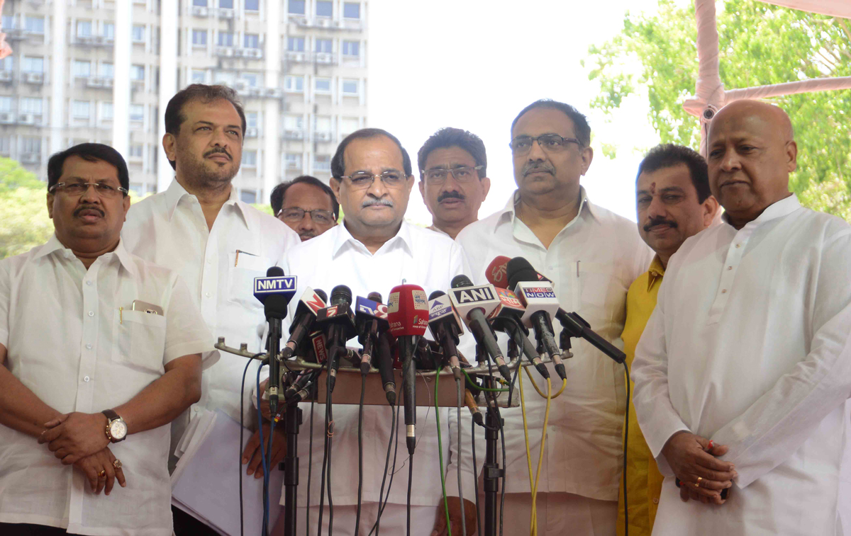 10th Day "Budget Session 2016" at Vidhan Bhavan in Mumbai.