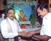 Dy Chief Minister Chagan Bhujbal Visited The Resident Of Muncipal Corporeter Mangesh Bansod At Savta Mali Bhavan.