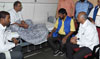 RPI Leader Ramdas Athawale & Dr.Tatyarao Lahane at J.J.Hospital.