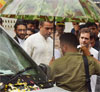 Congress Leader MP Rahul Gandhi at Sewree Court Mumbai .