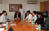 SHONG DONG LINGLONG TIER COMPANY OF CHINA DELEGATION MEETS MINISTER NARAYANRAO RANE AT MANTRALAYA.