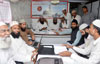MUSLIM MAULANA'S MEETING BEFORE AZAD MAIDAN PROTEST AGAINST THE KILLING OF MUSLIMS IN BURMA & ASSAM AT RAZA ACADEMY OFFICE DONGRI MUMBAI.