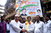 WARD NO 223 MUNICIPAL CORPORATER JAVED JUNEJA AT MAJID BANDAR.
