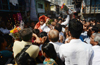 UNION MINISTER OF STATE & MP.MILIND DEORA IN SOUTH MUMBAI AT SEWREE. UNION MINISTER OF STATE & MP.MILIND DEORA IN SOUTH MUMBAI AT SEWREE.