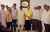 AICC GEN.SECETARY & M.P.GURUDAS KAMAT WITH MRCC PRESIDENT PROF JANARDAN CHANDURKAR ON OCCASION OF DIWALI FESTIVAL AT GAURINANDAN BUNGLOW CHEMBUR.