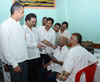 MP & Union Minister Milind Deora & MP.Murli Deora During Karm 82th Eye Camp At Kala Chowki.