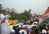 Congress/NCP/PRP (Kawade)/ Republican Party of India (Democratic) Alliance MP.Candidate Gurudas Kamat Rally at Andheri East.