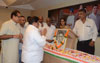 Mumbai Congress Tribute to Lokmanya Bal Gangadhar Tilak on His Birth Anniversary at Rajiv Gandhi Bhavan, Azad Maidan.