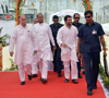 AICC VICE PRESIDENT RAHUL GANDHI & AICC GEN.SEC.GURUDAS KAMAT AT JAIPUR.