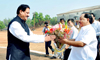 CHIEF MINISTER PRITHVIRAJ CHAVAN & MINISTER NARAYANRAO RANE AT KANKAVLI. CHIEF MINISTER PRITHVIRAJ CHAVAN & MINISTER NARAYANRAO RANE AT KANKAVLI.