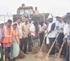 #Swacththa Hi Seva # Swatch Bharat Abhiyan..Social Justice & Empowerment Hon'ble MOS Ramdas Athawale.