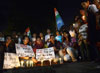 NSUI PROTEST FOR WOMEN'S SECURITY IN INDIA AT SAT RASTA BYCULLA.