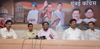 MUMBAI CONGRESS PRESIDENT PROF.JANARDAN CHANDURKAR IN PRESS CONFERENCE AT MRCC RAJIV GANDHI BHAVAN. MUMBAI CONGRESS PRESIDENT PROF.JANARDAN CHANDURKAR IN PRESS CONFERENCE AT MRCC RAJIV GANDHI BHAVAN.