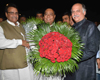 AICC GENERAL SECRETARY & MP. GURUDAS KAMAT IN UTTAR BHARTIYA SAMELAN AT MILLINIEUM CLUB JUHU.