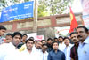 Swabhimaan Sanghtna President Nitesh Narayanrao Rane During Vidhut Kamgar Sanghatna Melawa At Chembur.