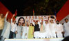 Congress / NCP / PRP (Kawade) / Republican Party of India (Democratic) Alliance Candidate Priya Dutt from Mumbai North Central Parliamentary Constituency Central Office Inaugurated by Chief Minister Prithviraj Chavan at CST Road Kalina.