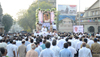 Senior Congress Leader & Ex.Union Minister Murli Deora Funeral in Mumbai.