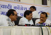 NCP Leaders Press Conference at NCP Bhavan.