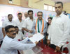 Mumbadevi Assembly Congress Party Candidate Amin Patel  Filed Nomination Form.