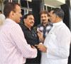 OPPOSITION LEADER EKNATH KHADSE & MRCC PRESIDENT- MLA KRIPASHANKAR SINGH AT VIDHAN BHAVAN.