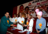 MINISTER CHAGAN BHUJBAL WITH SENIOR CITIZEN AT RANIBAUGH BYUCULLA.