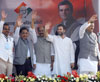 All India Congress Committee Vice President & MP.Rahul Gandhi in Public Rally at Bhiwandi.