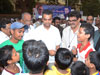 UNION MINISTER OF STATE MILIND DEORA IN FOOTBALL CAMP AT MADANPURA.