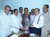 MP& EX.Union Minister Murli Deora on his Birthday in Mumbai at Khetan Bhavan.