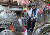 Mumbai Mayor Sunil Prabhu inaugurates Bhendi Bazar Festival.