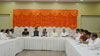 Congress Party Leaders Meets at Tilak Bhavan Dadar.