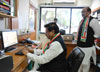 Chief Minister Prithviraj Chavan & MPCC President Manikrao Thakare at Tilak Bhavan.