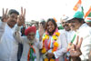 178-Dharavi Assembly Congress Candidate Varsha Gaikwad Filed Nomination Form. 178-Dharavi Assembly Congress Candidate Varsha Gaikwad Filed Nomination Form.