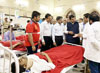 Chief Minister Devendra Fadnavis visit St.George Hospital.