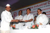 MINISTER FOR INDUSTRIES NARAYANRAO RANE AT MURBAD.