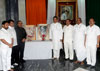 CHIEF MINISTER PRITHVIRAJ CHAVAN AT MANTRALAY PAYING TRIBUTE ON DEATH ANNIVERSARY OF PRIME MINISTER LATE SMT.INDIRA GANDHI & BIRTH ANNIVERSARY OF LATE. SARDAR VALLABHAI PATEL.