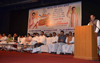 MPCC ORG."VACHAN PURTI ABHIYAN" ON OCCASION CHIEF MINISTER PRITHVIRAJ CHAVAN,OBSERVER MOHAN PRKASH,MPCC PRESIDENT MANIKRAO THAKRE AT RAVINDRA NATY MANDIR PRABHADEVI. MPCC ORG."VACHAN PURTI ABHIYAN" ON OCCASION CHIEF MINISTER PRITHVIRAJ CHAVAN,OBSERVER MOHAN PRKASH,MPCC PRESIDENT MANIKRAO THAKRE AT RAVINDRA NATY MANDIR PRABHADEVI.