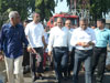 UNION MINISTER MILIND DEORA VISITED DR.BABASAHEB AMBEDKAR NAGAR FIRE SPOT AT CUFF PARADE COLABA.